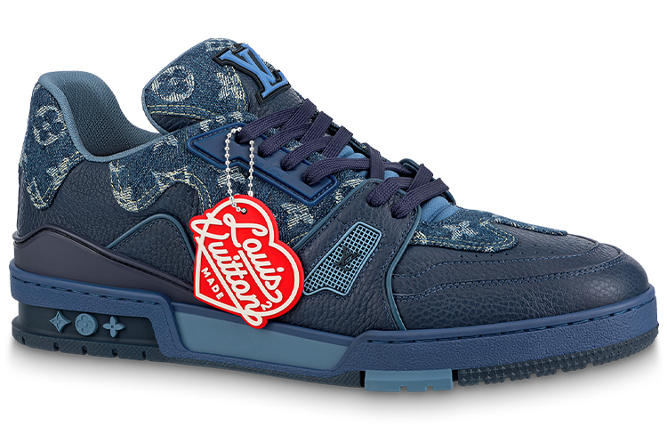 Order Louis Vuitton x Nigo LV Sepatu 'Denim Biru' 1A9IQ1