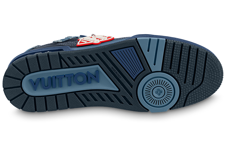 Purchase Louis Vuitton x Nigo LV Sepatu 'Denim Biru' 1A9IQ1