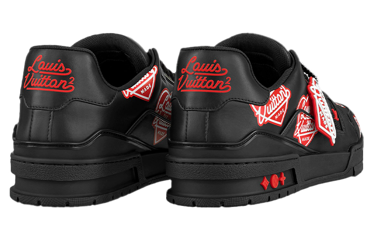 Shop Nigo x Louis Vuitton Trainer 'Hati - Hitam' 1A9JAZ