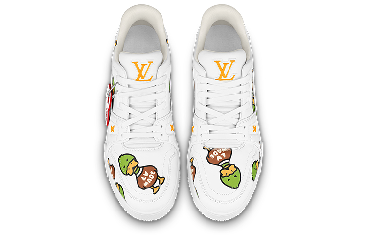 Lookbook "Louis Vuitton x Nigo Zapatillas 'Blanco con Monograma de Pato'" 1A9JBW