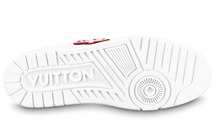 Purchase "Louis Vuitton x Nigo Zapatillas 'Blanco con Monograma de Pato'" 1A9JBW