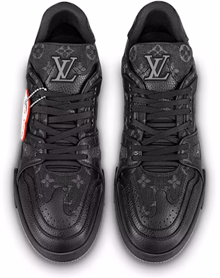 Nigo x Louis Vuitton Trainer Low 'Black' 1A9IPH Lookbook Nigo x Louis Vuitton Trainer Low 'Black' 1A9IPH