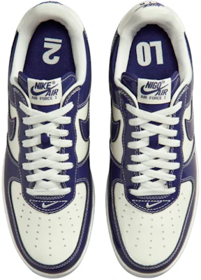 Nigo x Nike Air Force 1 Low ''01 ''Last Orgy 2'' Sneakers. IO8765-100 Shop Nigo x Nike Air Force 1 Low ''01 ''Last Orgy 2'' Sneakers. IO8765-100
