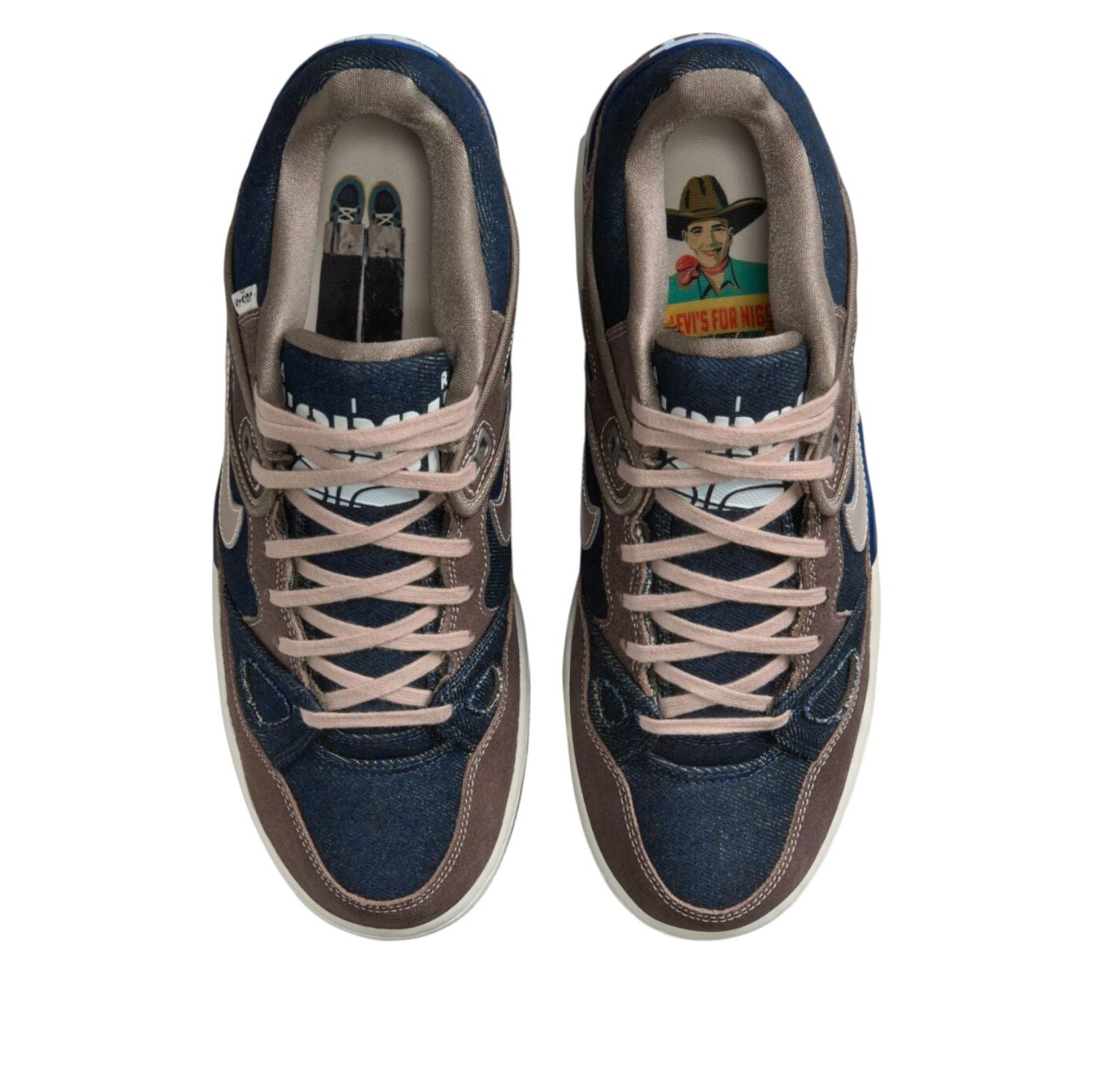 Lookbook Nigo x Nike Air Force 3 Low 'Enigma Stone' Sepatu Pria Terbaru HQ0262-004