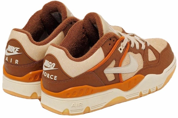 Nigo x Nike Air Force 3 Low 'Light British Tan' Coklat Muda HQ0260-200 Lookbook Nigo x Nike Air Force 3 Low 'Light British Tan' Coklat Muda HQ0260-200