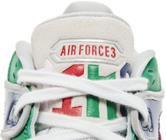 Nigo x Nike Air Force 3 Low 'Putih Multi-Warna' FQ7012-100 1