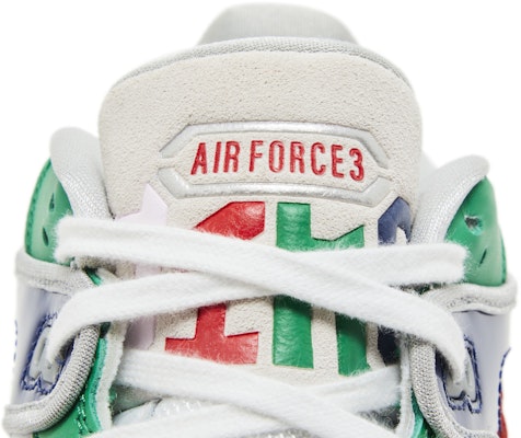 Nigo x Nike Air Force 3 Low 'Blanco Multicolor' FQ7012-100 1