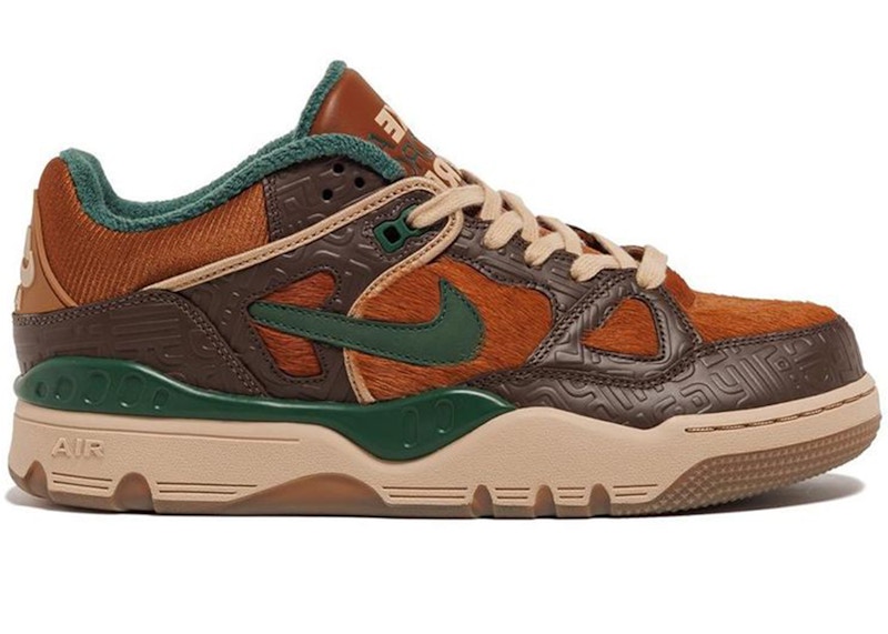 Nigo x Nike Air Force 3 Low Otsumo Plaza Japan Exclusive 'OGIN - Baroque Brown Fir' HQ7533-201