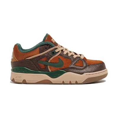 Nigo Nike Air Force 3 Low Otsumo Plaza Japan Exclusive 'OGIN - Baroque Brown Fir'