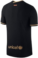 나이키 20-21 바르셀로나 블랙 골드 어웨이 플레이어 저지 축구 셔츠 CD4184-011 Lookbook 나이키 20-21 바르셀로나 블랙 골드 어웨이 플레이어 저지 축구 셔츠 CD4184-011