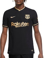 나이키 20-21 바르셀로나 블랙 골드 어웨이 플레이어 저지 축구 셔츠 CD4184-011 Shop 나이키 20-21 바르셀로나 블랙 골드 어웨이 플레이어 저지 축구 셔츠 CD4184-011