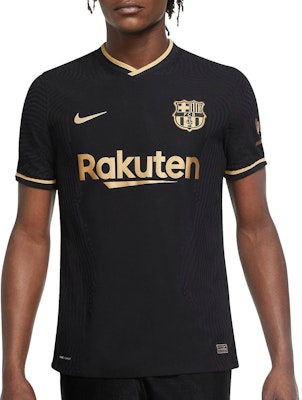 耐克 20-21 巴塞罗那黑金客场球衣 足球运动衫 CD4184-011 Shop 耐克 20-21 巴塞罗那黑金客场球衣 足球运动衫 CD4184-011