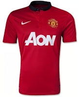 Nike 2013/14 Manchester United Player Tee Red Casual Short Sleeve Shirt 532837-624 Nike 2013/14 Manchester United Player Tee Red Casual Short Sleeve Shirt 532837-624