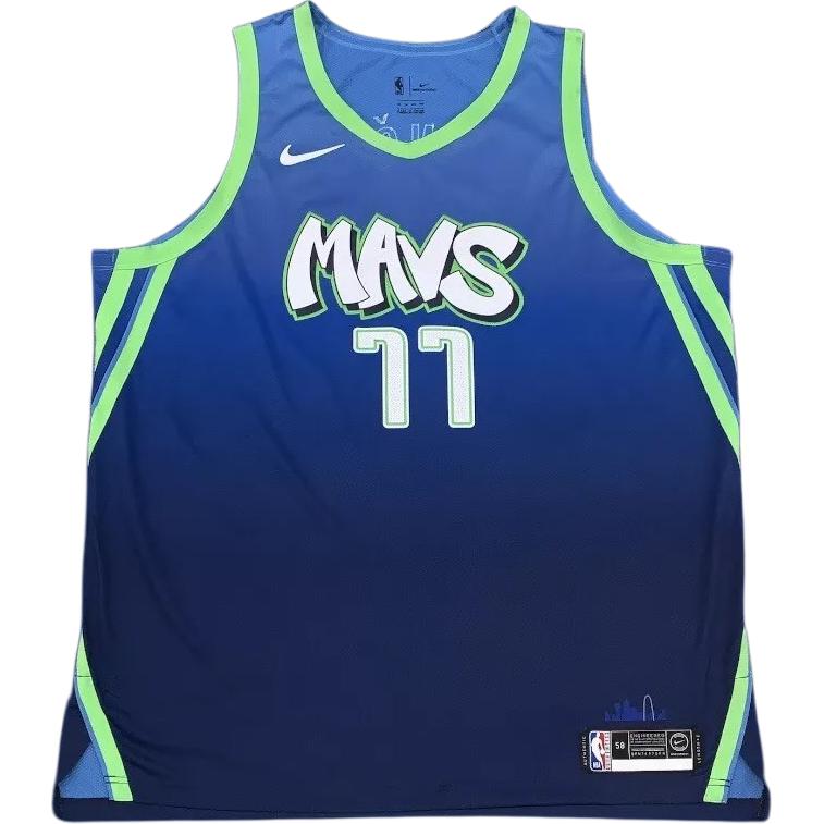 Nike 2019/20 Dallas Mavericks City Edition Basketball Jersey Blue (). AV4569-462