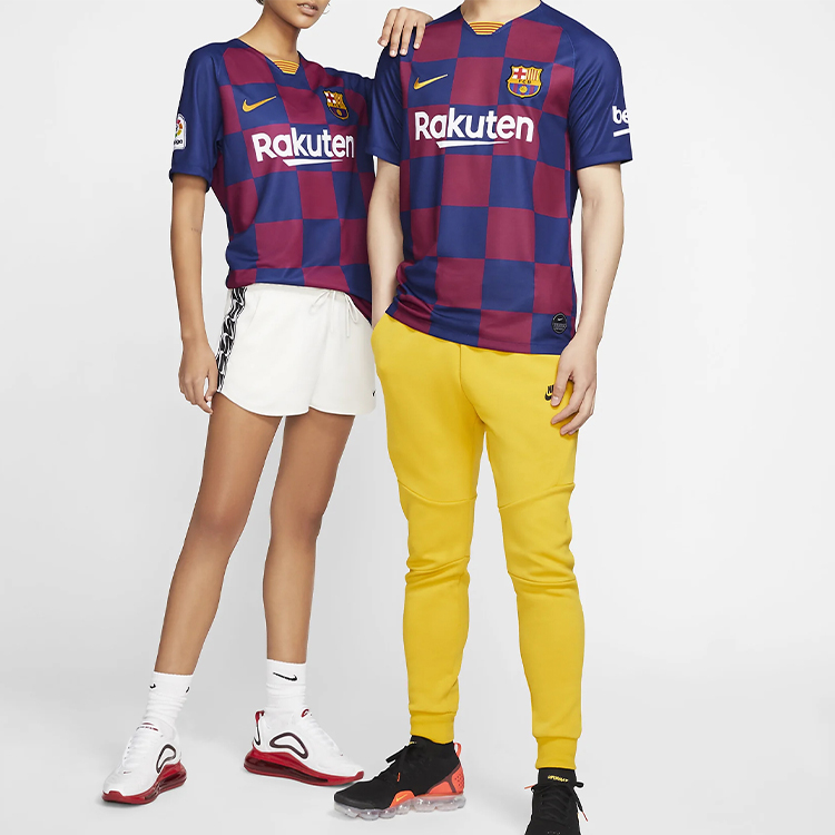 Purchase Nike Camiseta FC Barcelona 2019/20 Edición Aficionados Roja/Azul Manga Corta Hombre AJ5532-456