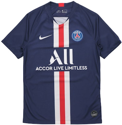 Nike 2019/20 PSG 主場版足球球衣 海軍藍印花 AJ5553-411 Order Nike 2019/20 PSG 主場版足球球衣 海軍藍印花 AJ5553-411