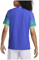 Lookbook Nike 2022/23 巴西客場球員版足球球衣 經典復古藍色運動衫 DN0617-433