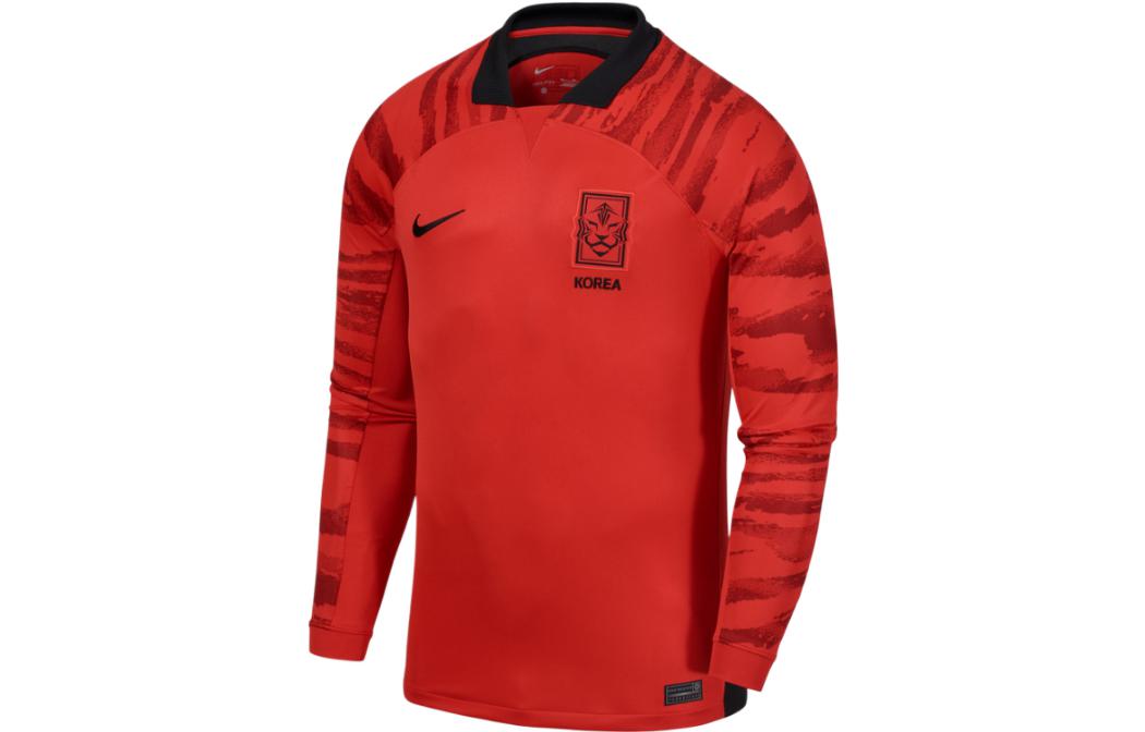 Buy Nike 2022/23 Korea Home Long-Sleeve Soccer Jersey Red - Fan Edition DN0675-679