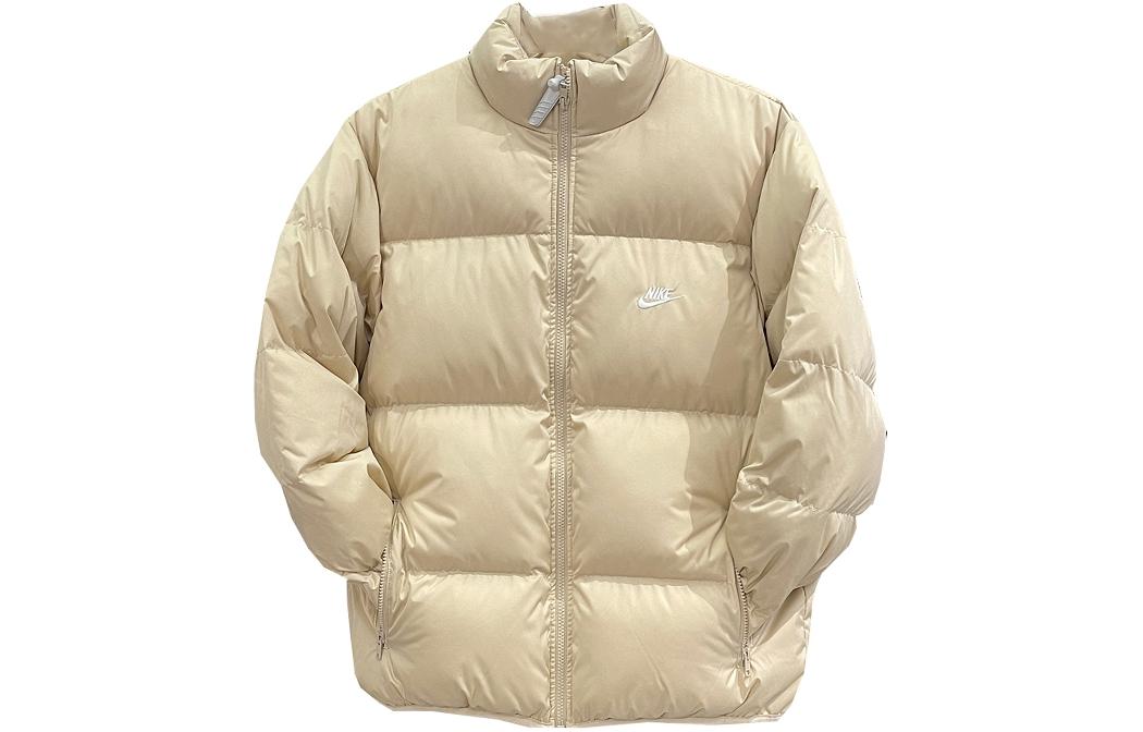 Order Nike 米色輕鋪棉外套 保暖休閒防風拉鏈上衣 FB7369-126
