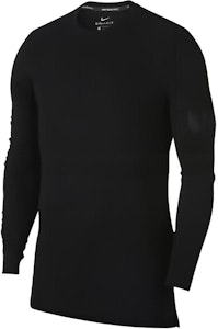 Nike 黑色長袖圓領休閒運動針織T恤 891602-010 Buy Nike 黑色長袖圓領休閒運動針織T恤 891602-010