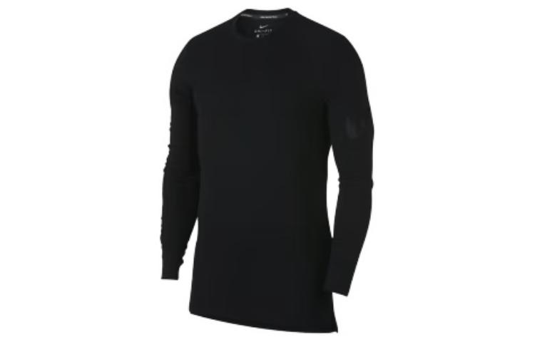 Order Nike 黑色長袖圓領休閒運動針織T恤 891602-010