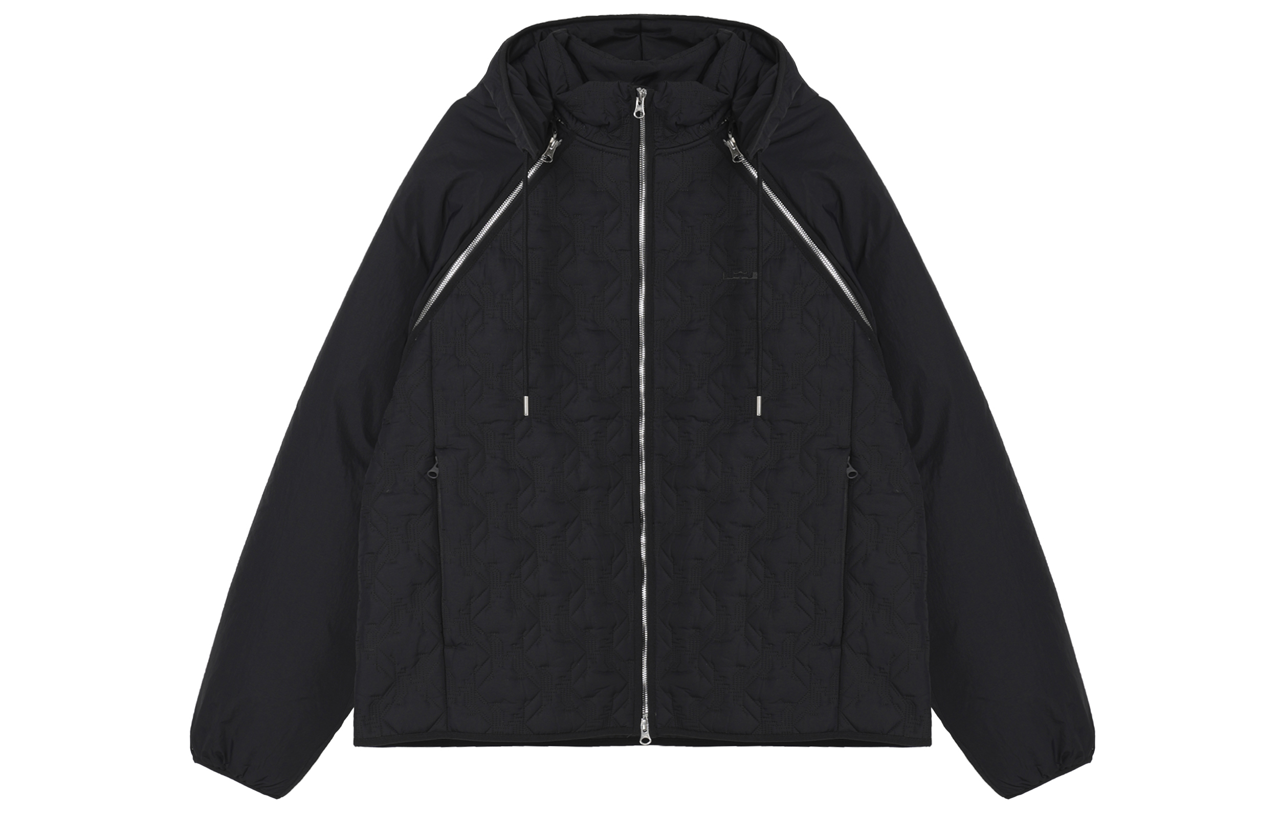 Nike  Black Hooded Comfort Cotton Jacket FZ1033-010