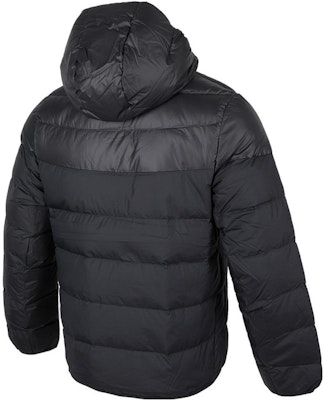 Nike Black Logo Zipper Hooded Down Jacket DV0754-010 Lookbook Nike Black Logo Zipper Hooded Down Jacket DV0754-010