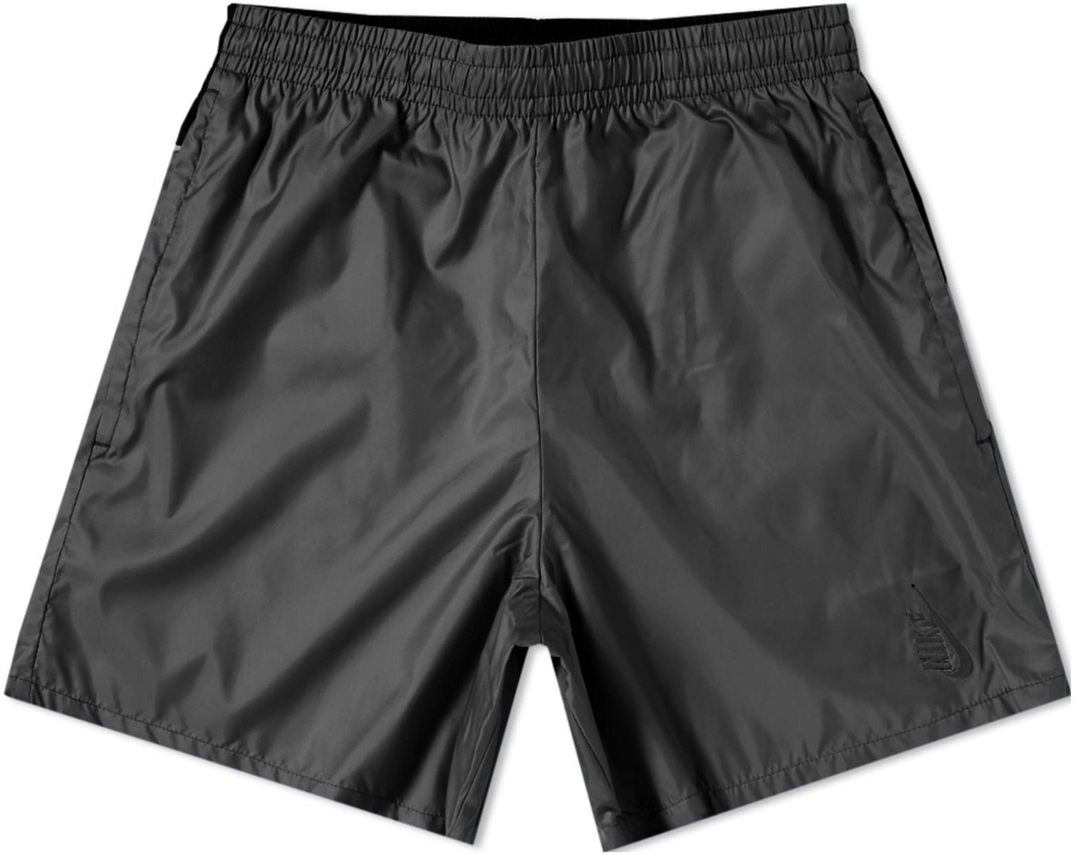 nike-black-solid-color-logo-print-straight-shorts-aa-1570-010