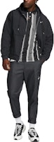 Shop Nike Jaket Hoodie Zip-Up Logo Cetakan Hitam. DQ5173-045