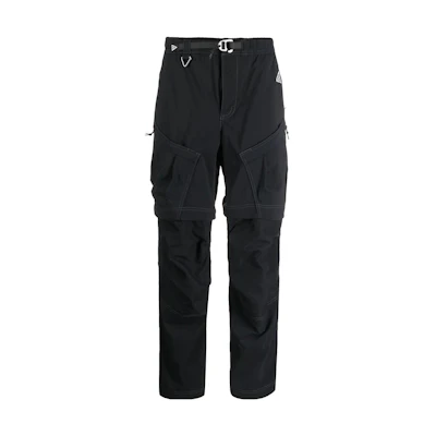 Nike Black Solid Multi-Pocket Casual Cargo Pants. DN3943-010