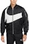 Shop Nike Black Water-Resistant Bomber Zip Jacket with Baseball Collar. DD6055-010