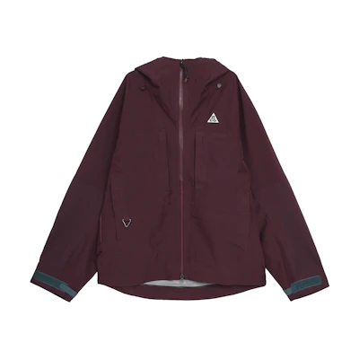Nike Casual Solid Color Full-Zip Hoodie Jacket Dark Brownish Red DQ5772-681