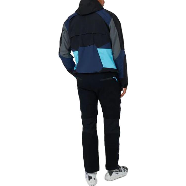 Shop Nike Colorblock Full-Zip Hoodie Jaket FB2369-010