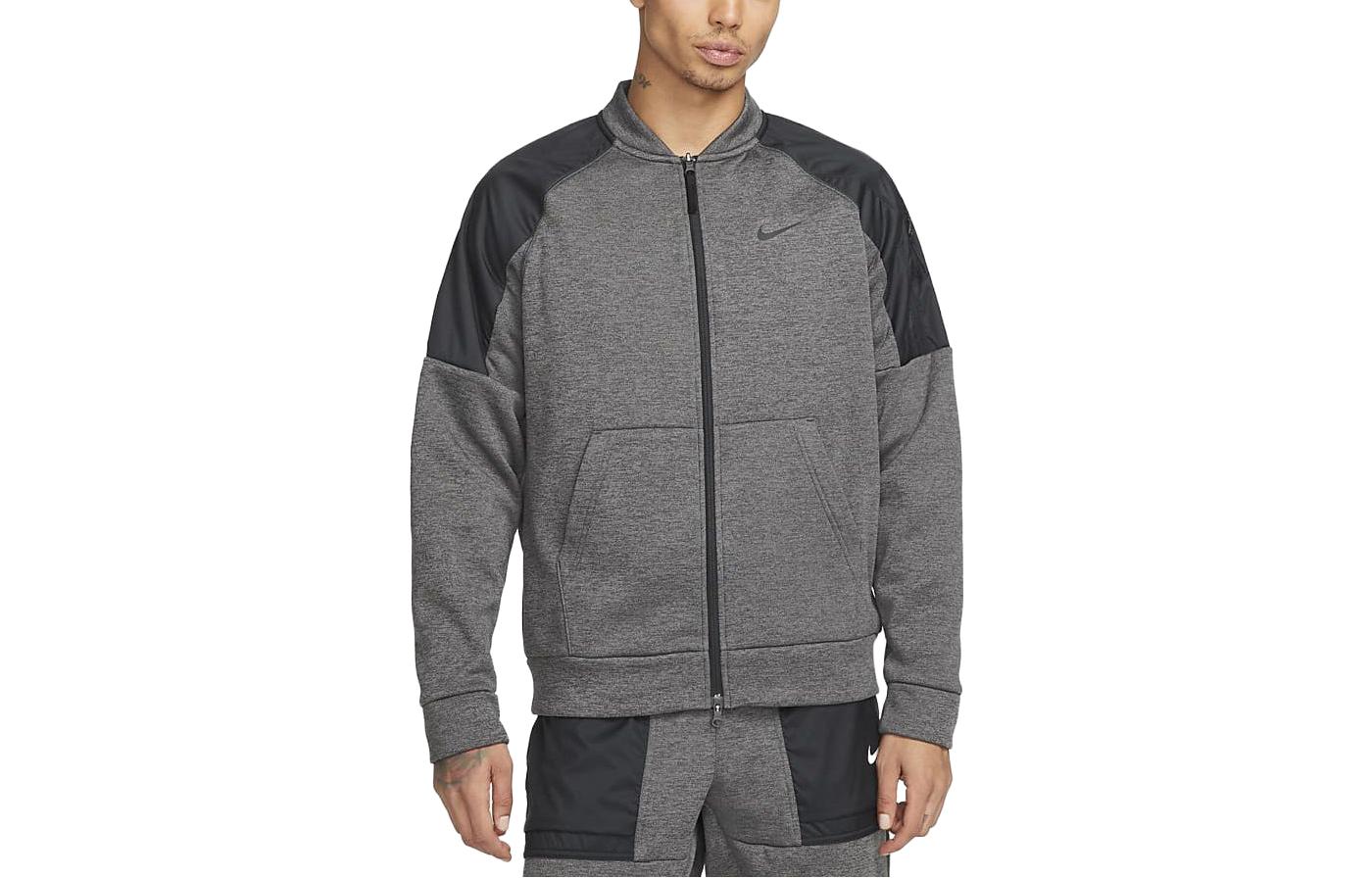 Nike  Colorblock Logo Zip-Up Jacket Gray DQ4852-071