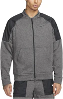 Nike Colorblock Logo Zip-Up Jacket Gray DQ4852-071 Nike Colorblock Logo Zip-Up Jacket Gray DQ4852-071