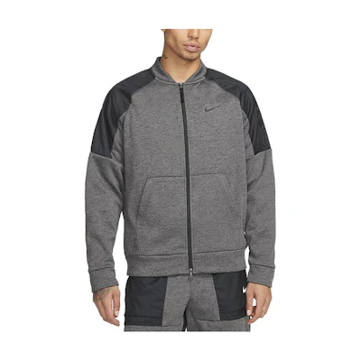 Nike Colorblock Logo Zip-Up Jacket Gray DQ4852-071