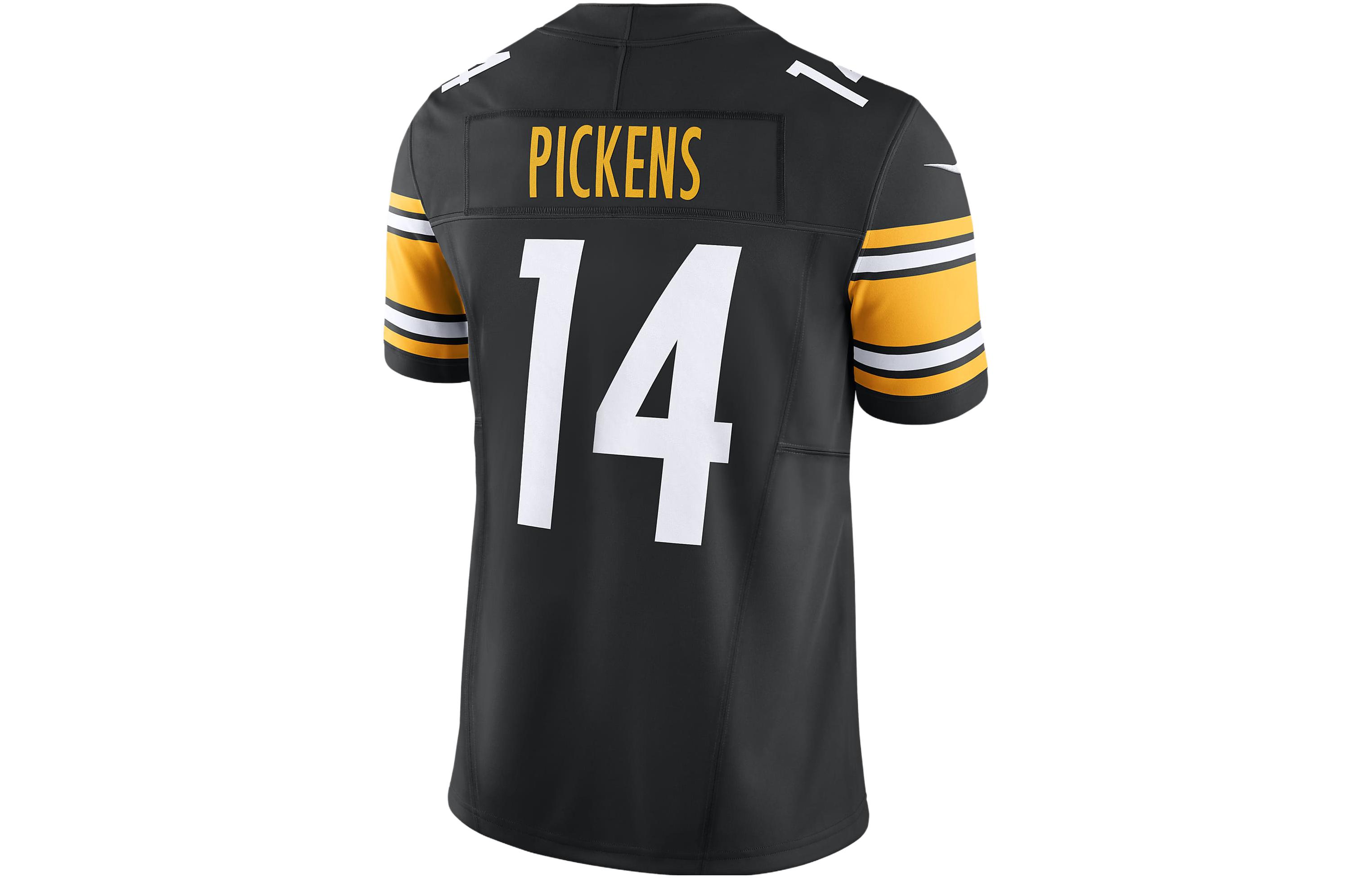 Lookbook 耐克数字图案V领短袖橄榄球衫黑色 31NMPTLH7LF-GY1