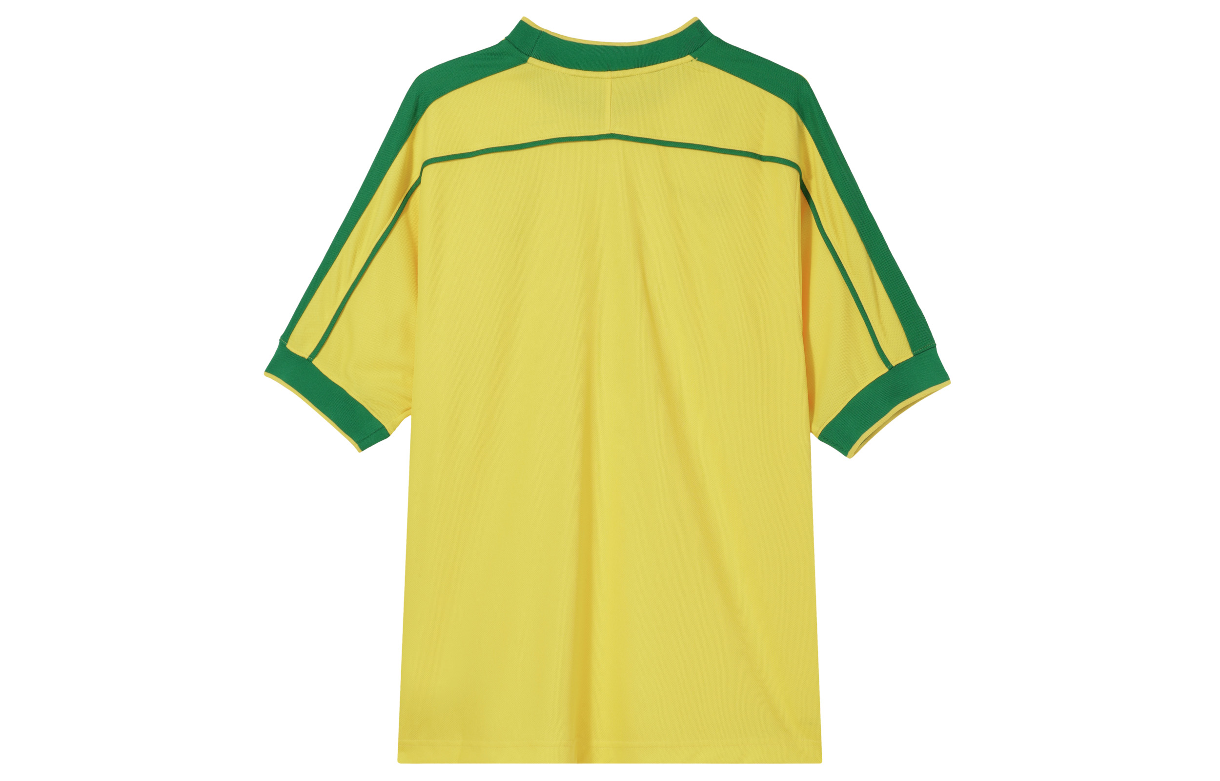 Lookbook Nike 繡花標誌球衣短袖T恤 - 校園黃 FZ6682-741