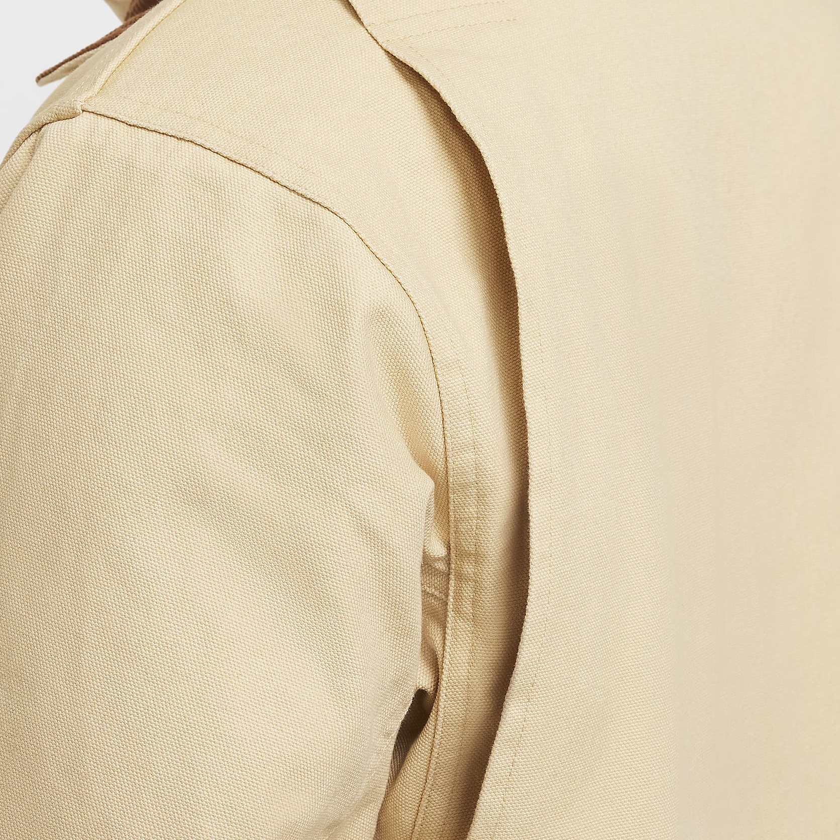 Nike  Flannel-Lined Barn Logo Workwear Jacket Sesame Yellow FZ0133-252 圖 6