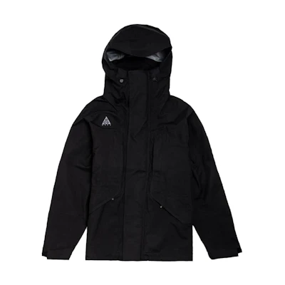 Nike GTX Hooded Outdoor Windbreaker Jacket Black BQ3445-010