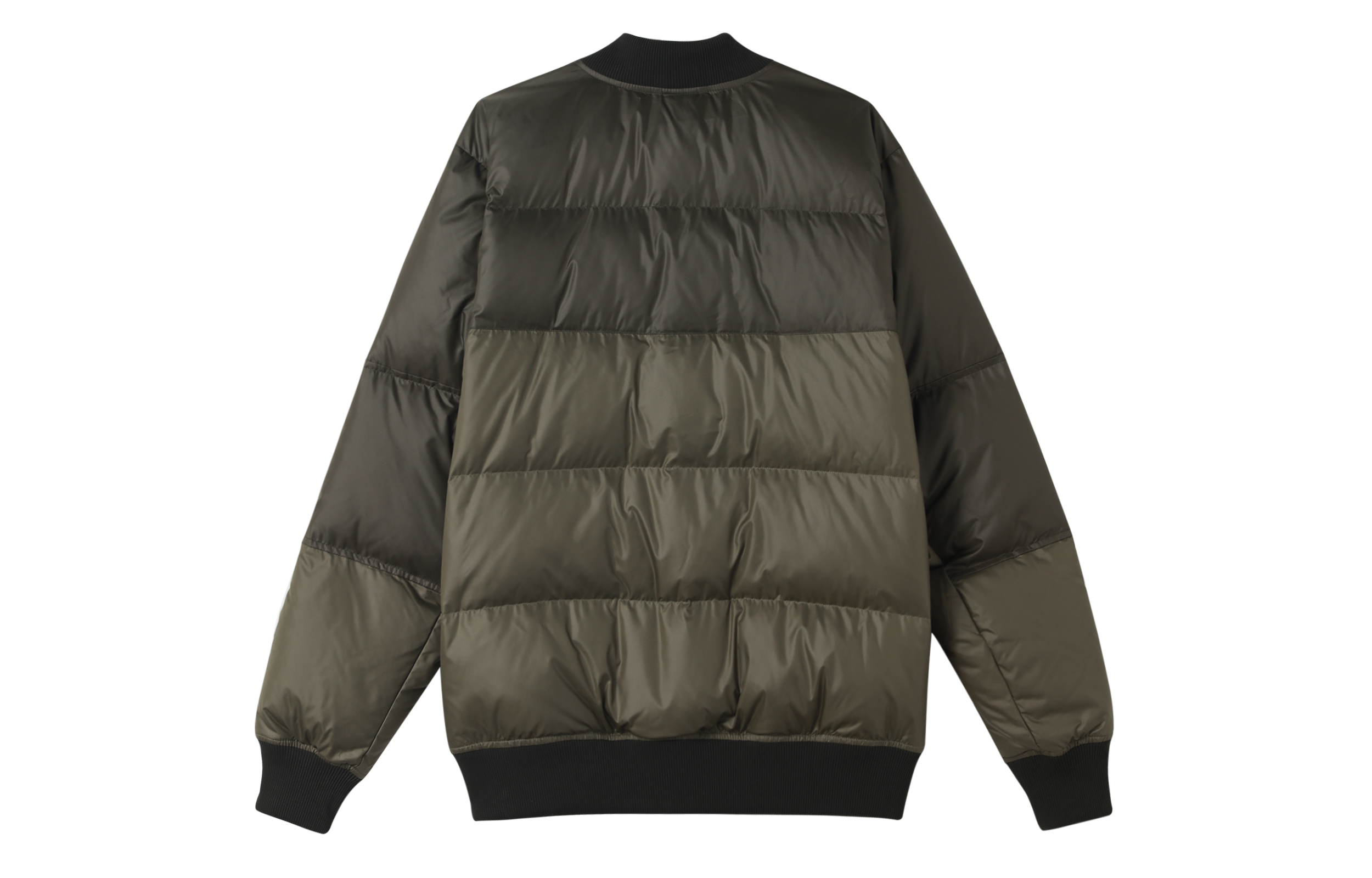 Lookbook Nike 綠色全拉鍊標誌長袖羽絨外套 DV4275-380