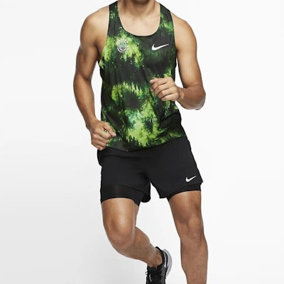 Nike Green Logo Sleeveless Running Tank Top CW1259-100 Shop Nike Green Logo Sleeveless Running Tank Top CW1259-100
