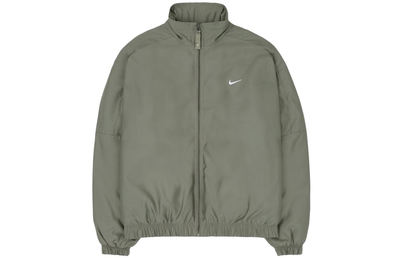 Nike  Green Solid Logo Long-Sleeve Track Jacket. DN1266-320 圖 2