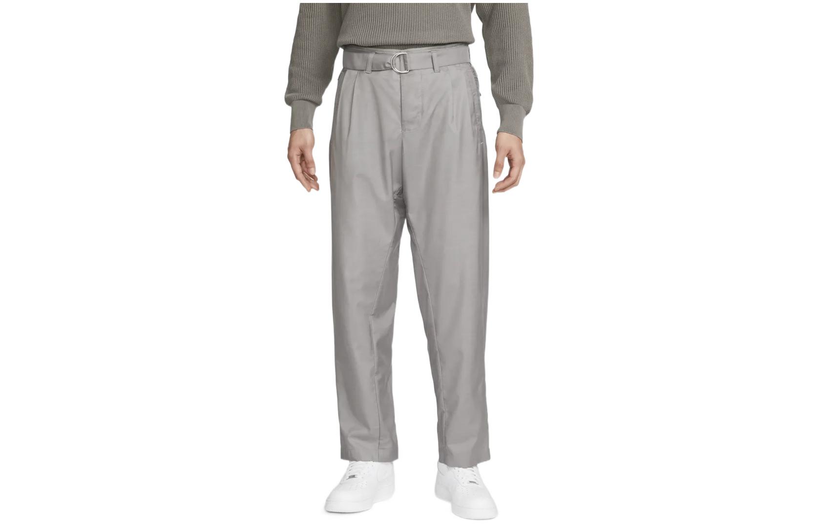 Nike  Lightweight Comfortable Solid Color Casual Pants - Grey DN4100-012
