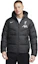 Shop Nike Lightweight Hooded Puffer Jacket with Logo Print - Black FD7140-061