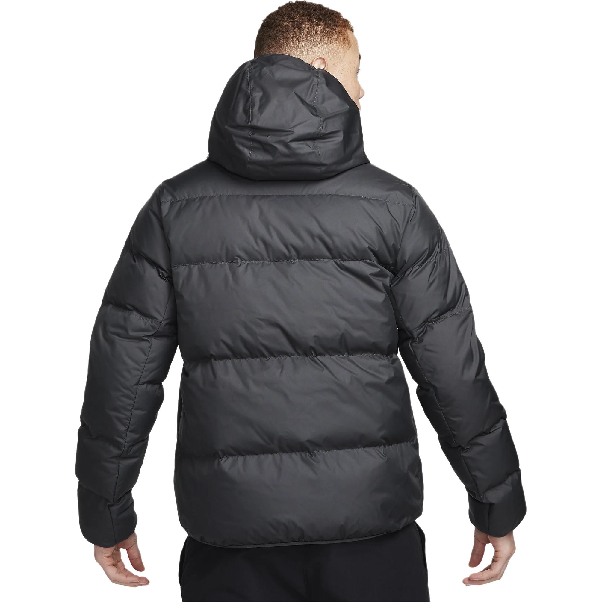 Nike  Lightweight Hooded Puffer Jacket with Logo Print - Black FD7140-061 圖 5