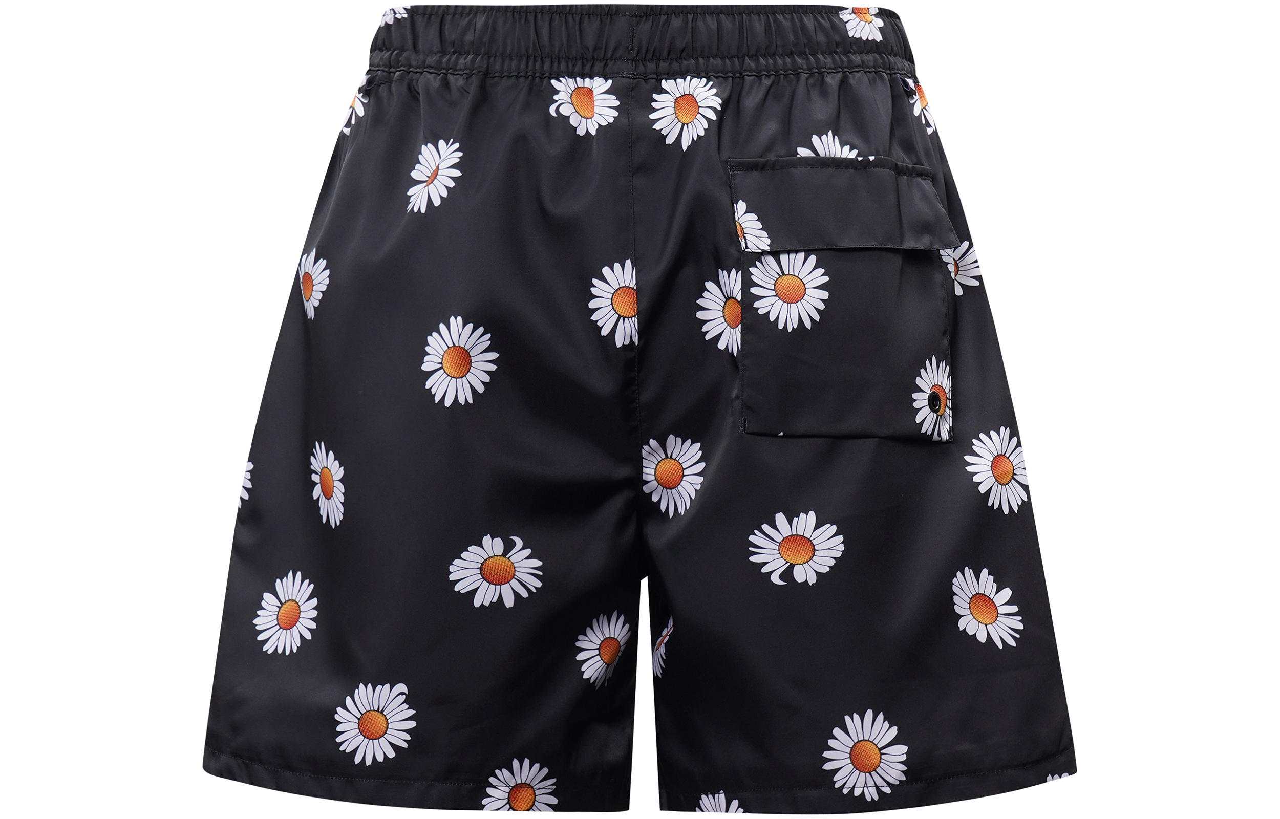 Lookbook Nike  Little Daisy All-Over Print Drawstring Shorts Black Comfortable Fit DM6910-010
