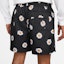 Details for Nike Little Daisy All-Over Print Drawstring Shorts Black Comfortable Fit DM6910-010