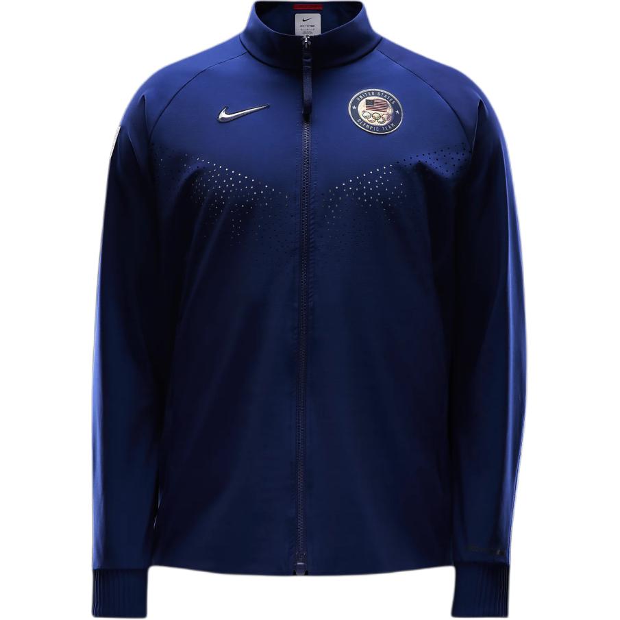 Order Chaqueta Azul Nike con Logo Bordado, Cremallera y Manga Larga. DZ3559-492