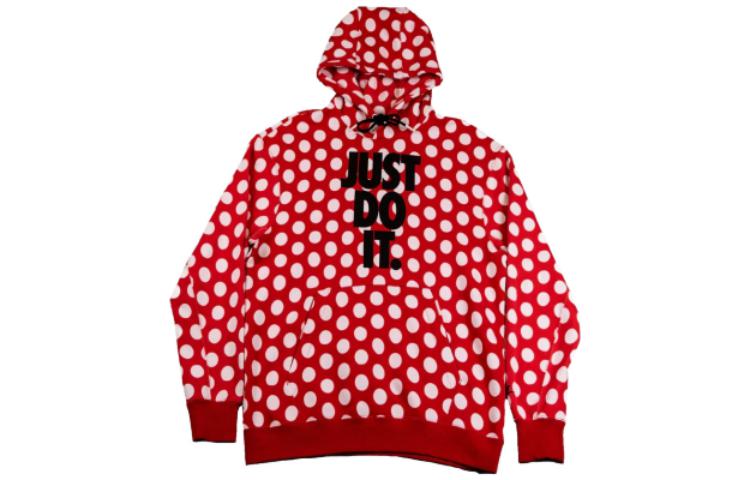 Order Nike 寬鬆版印花字母紅色連帽上衣 BV5531-657